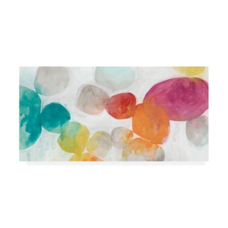 Trademark Fine Art June Erica Vess 'Color Interplay I' Canvas Art, 24x47 WAG11375-C2447GG